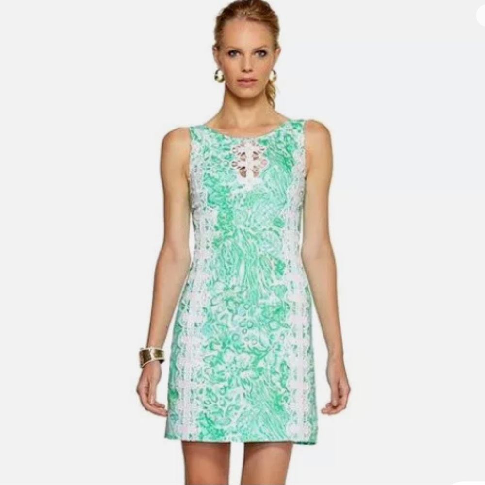Lilly Pulitzer Ember Shift Bungle in the Jungle Sleeveless Dress 0